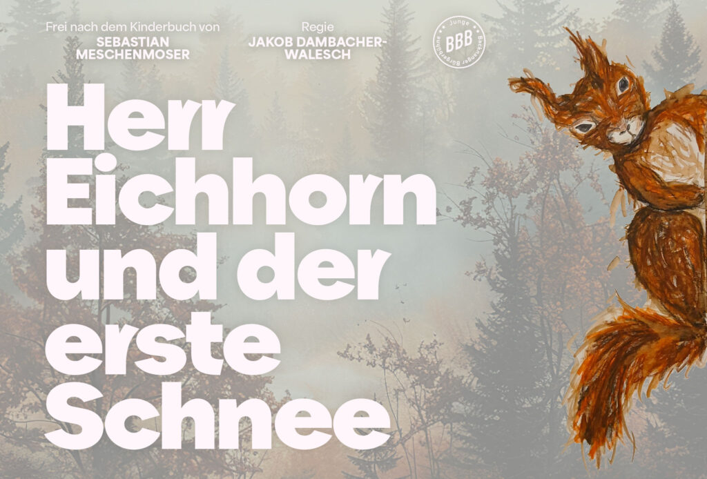 Herr Eichhorn und der erste Schnee