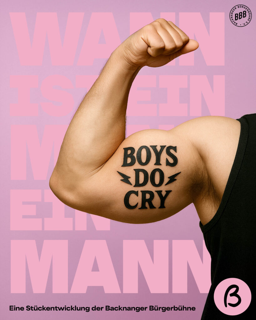 Boys do cry – Wann ist ein Mann ein Mann?